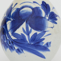 Blue-and-White Porcelain: Variable Condition Painted Motif Detail View